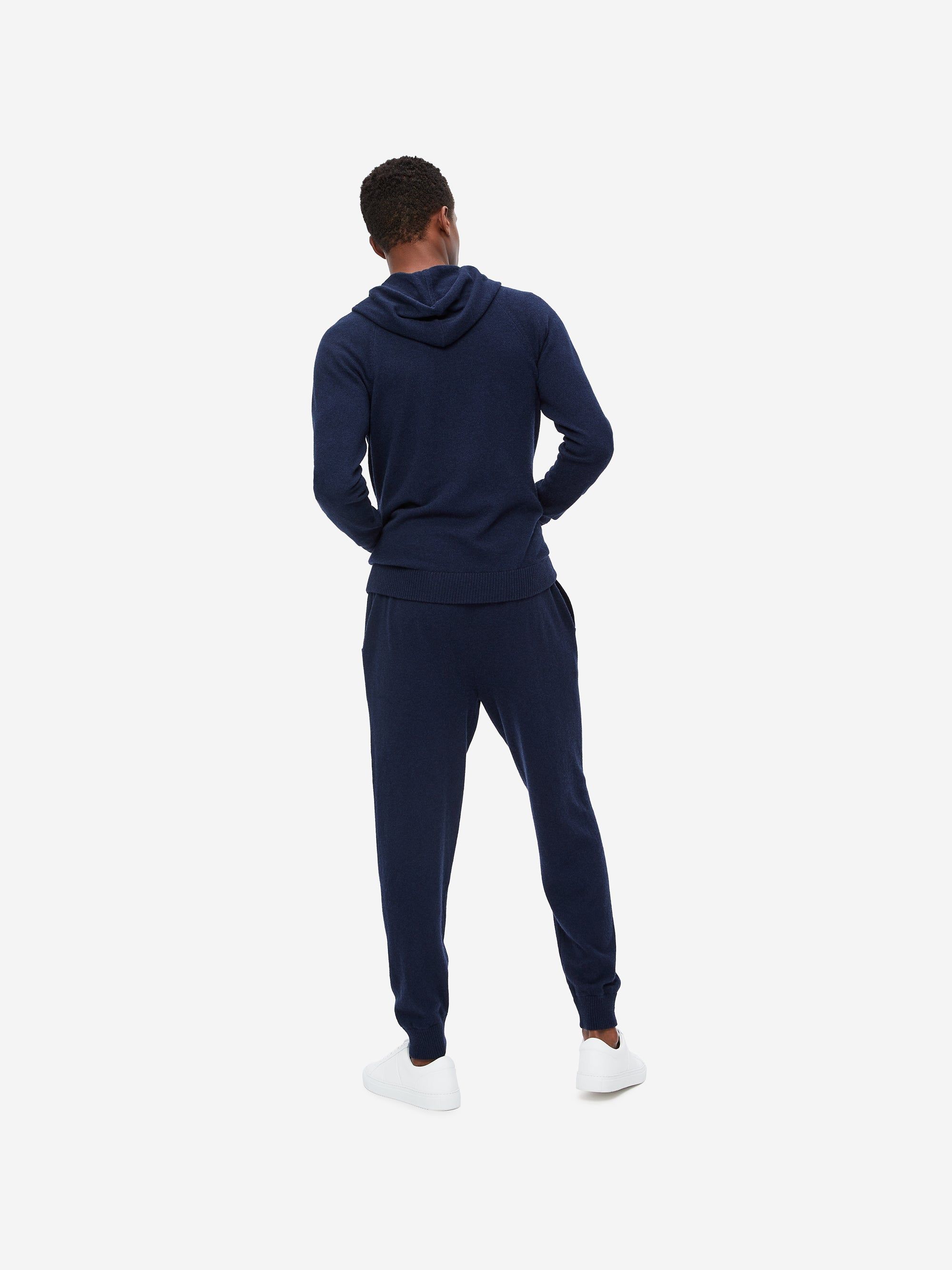 Men's Track Pants Finley Cashmere Midnight sold by Derek Rose product image thumbnail 4