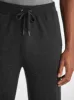 Men's Finley Sweater and Track Pants Cashmere Set Charcoal sold by Derek Rose