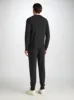 Men's Finley Sweater and Track Pants Cashmere Set Charcoal sold by Derek Rose