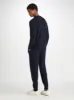Men's Finley Sweater and Track Pants Cashmere Set Navy sold by Derek Rose