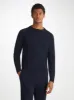 Men's Finley Sweater and Track Pants Cashmere Set Navy sold by Derek Rose