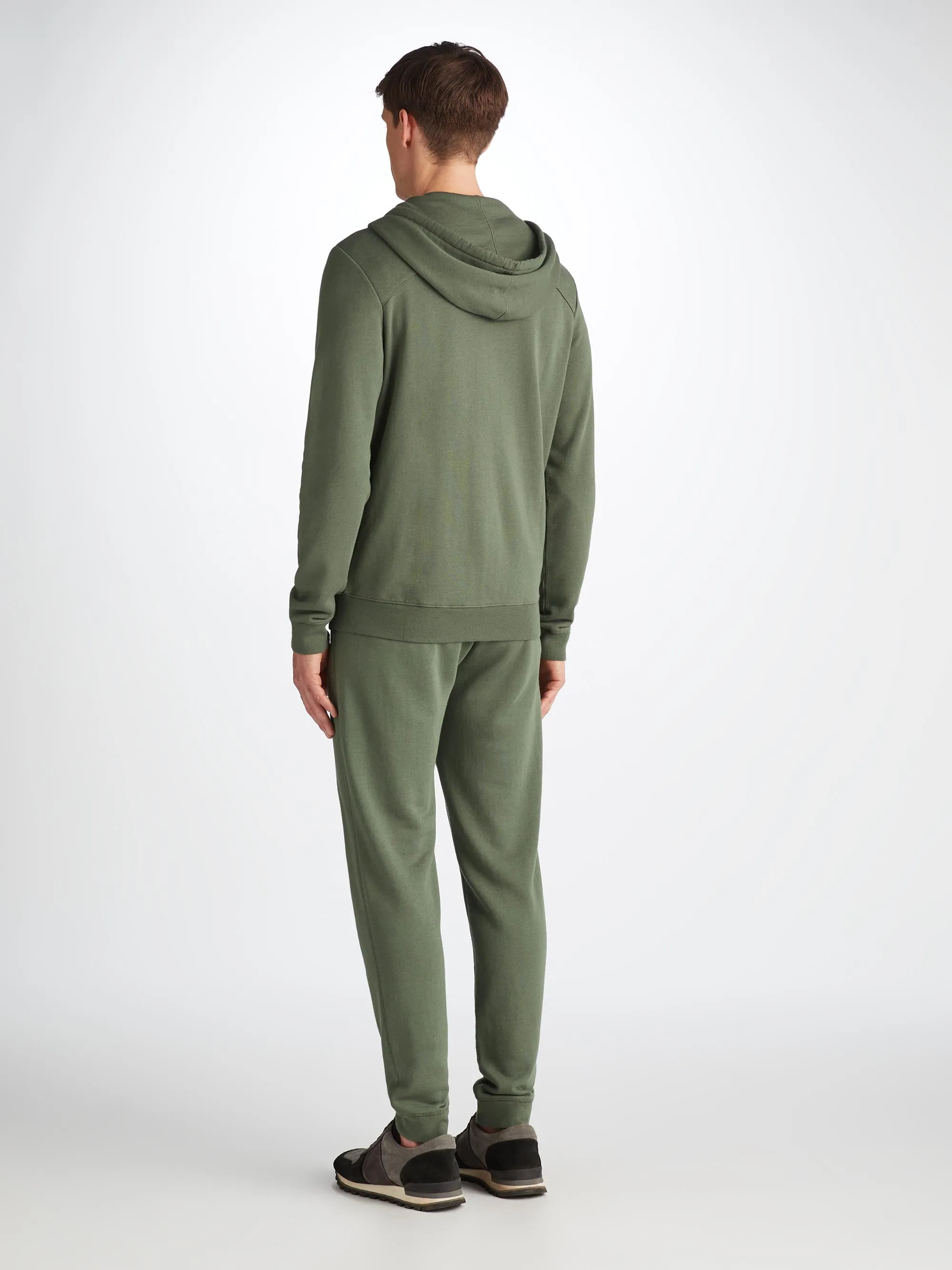 Men's Quinn Hoodie and Sweatpants Soft Green sold by Derek Rose product image thumbnail 3