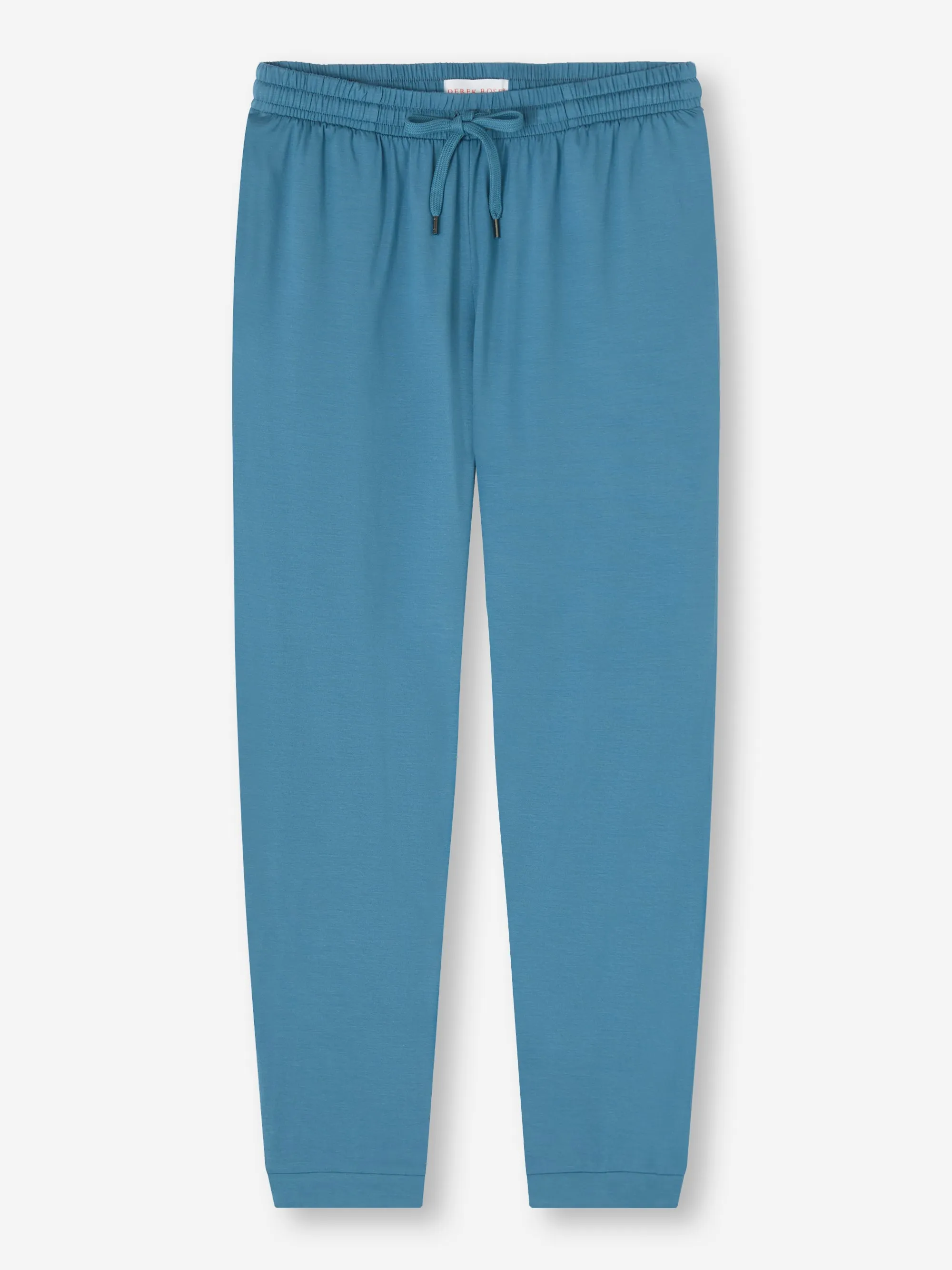 Men's Track Pants Basel Micro Modal Stretch Steel Blue sold by Derek Rose product image thumbnail 2