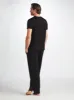 Men's Basel T-Shirt and Lounge Trousers Black sold by Derek Rose