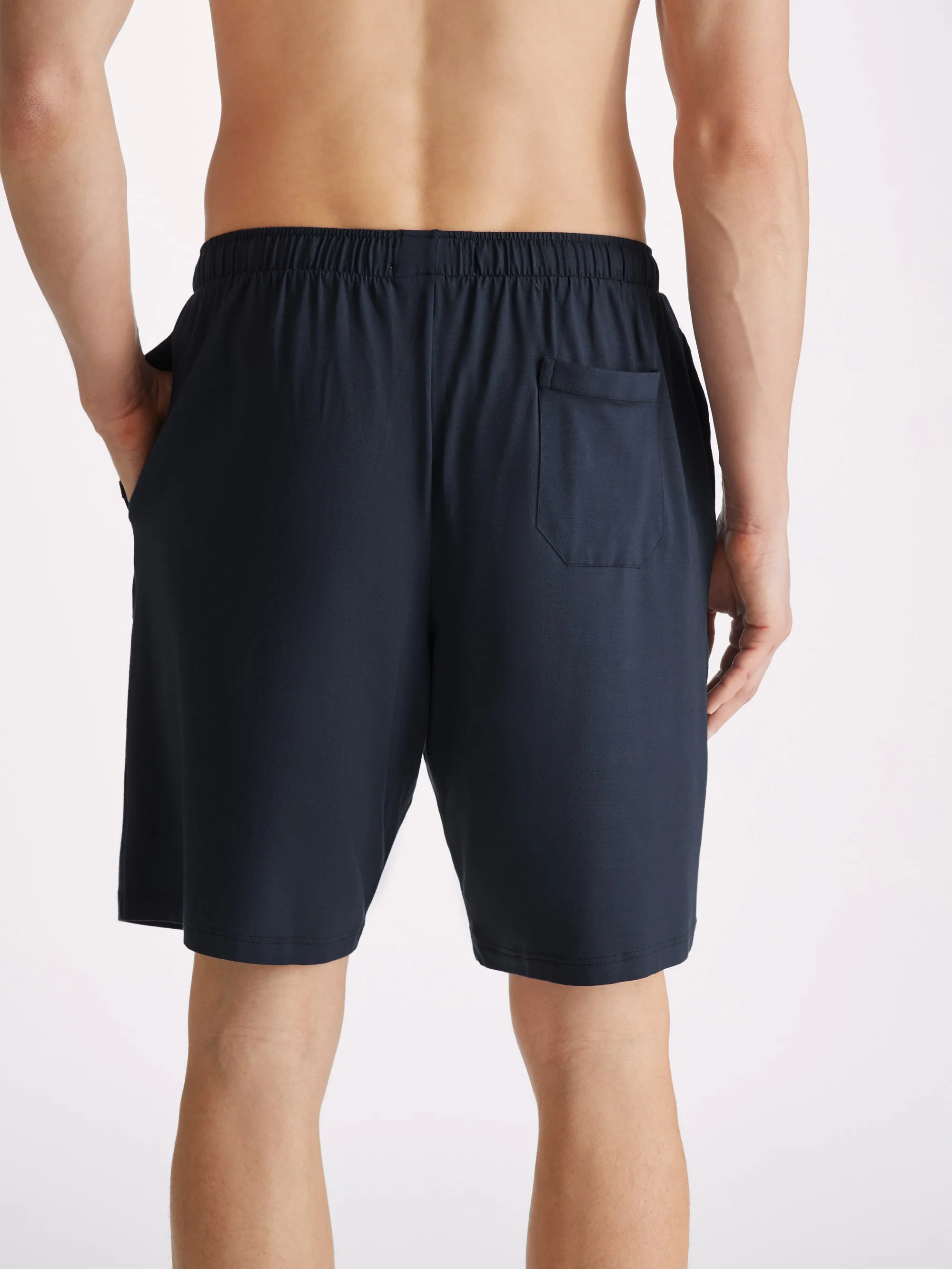 Men's Basel T-Shirt And Lounge Shorts Navy sold by Derek Rose product image thumbnail 5