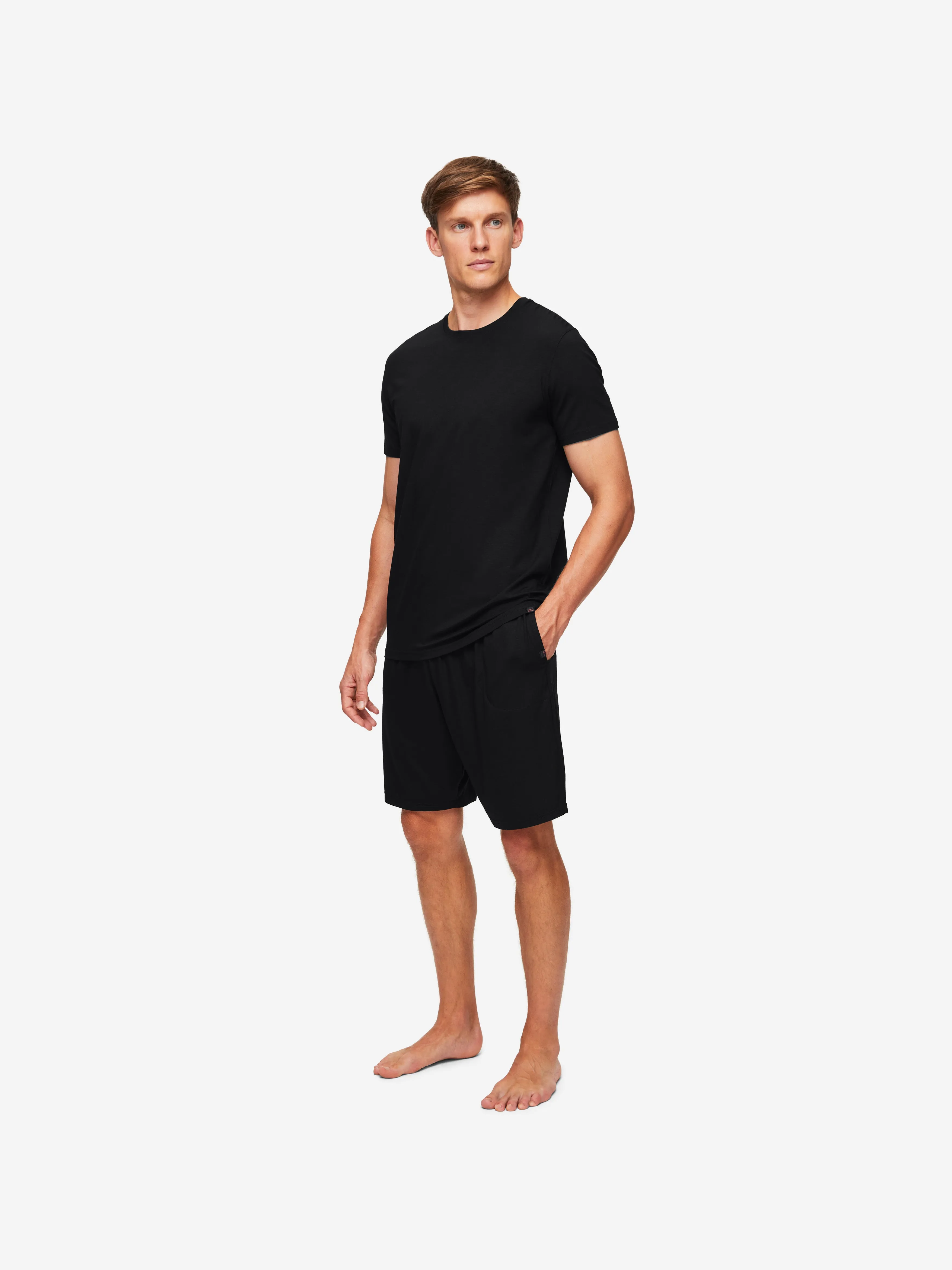 Men's Basel T-Shirt and Lounge Shorts Black sold by Derek Rose