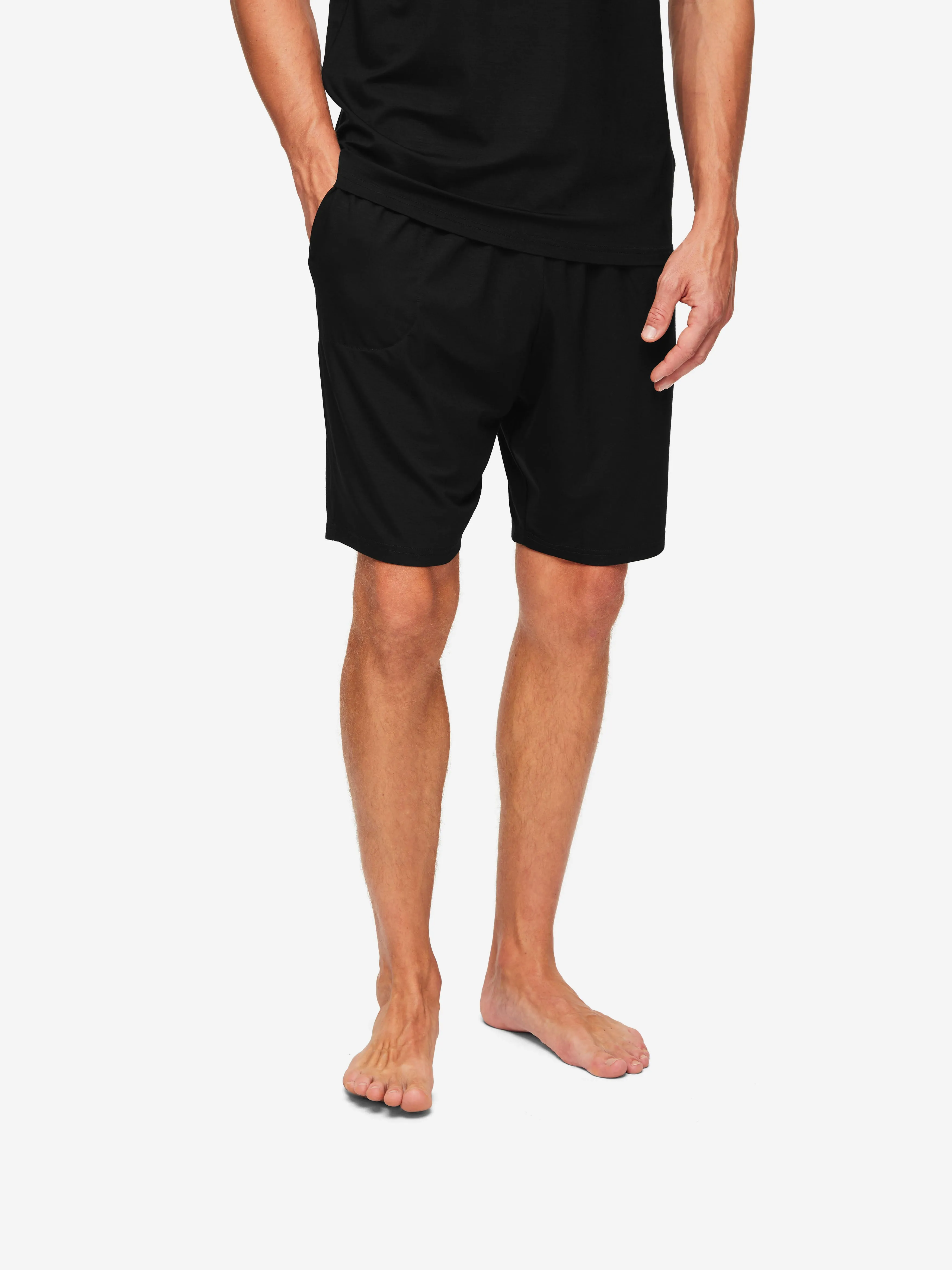 Men's Basel T-Shirt and Lounge Shorts Black sold by Derek Rose product image thumbnail 4