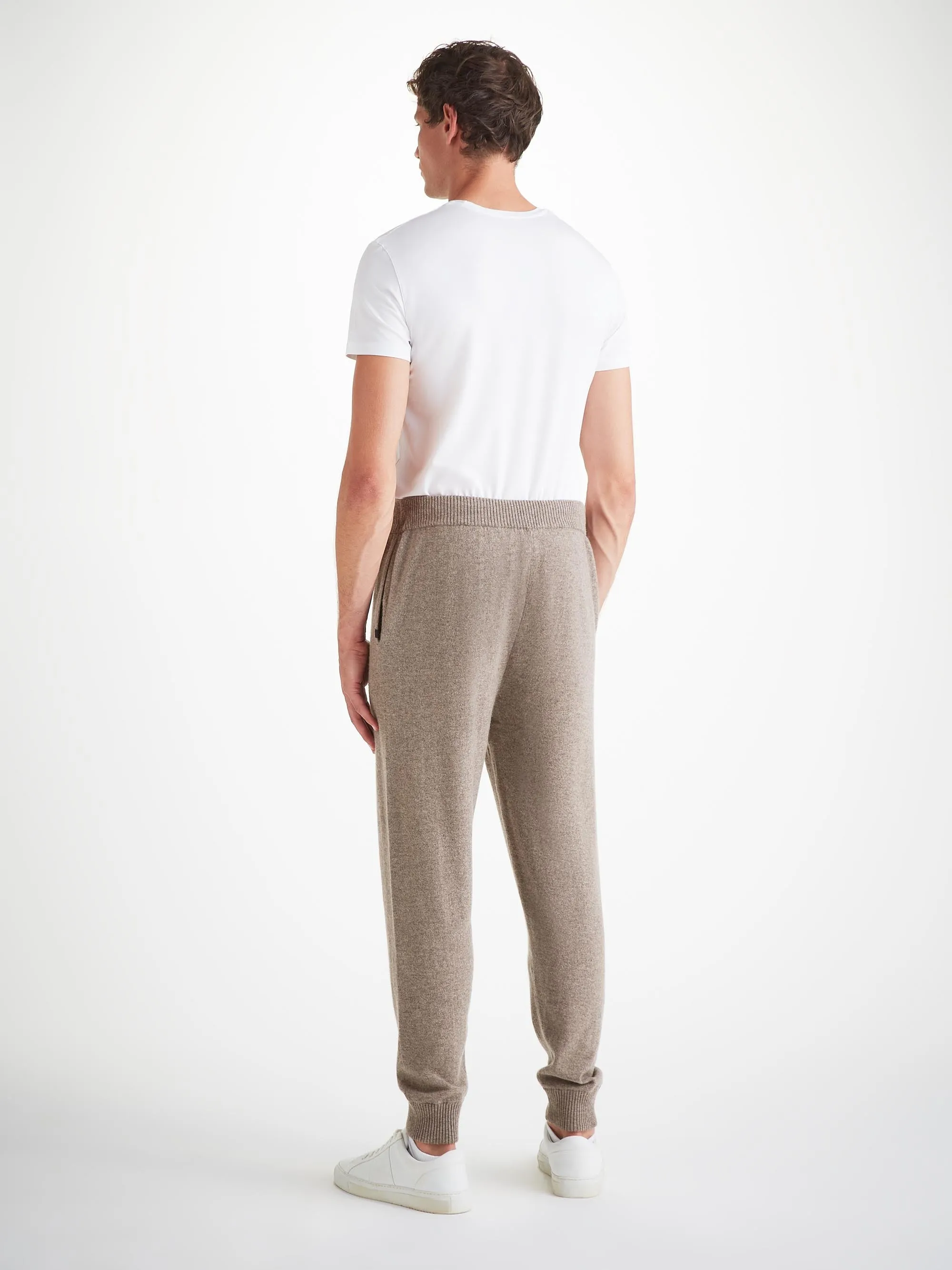 Men's Track Pants Finley Cashmere Mole Heather sold by Derek Rose product image thumbnail 4