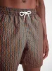 Men's Swim Shorts Blue Rope Print sold by Derek Rose