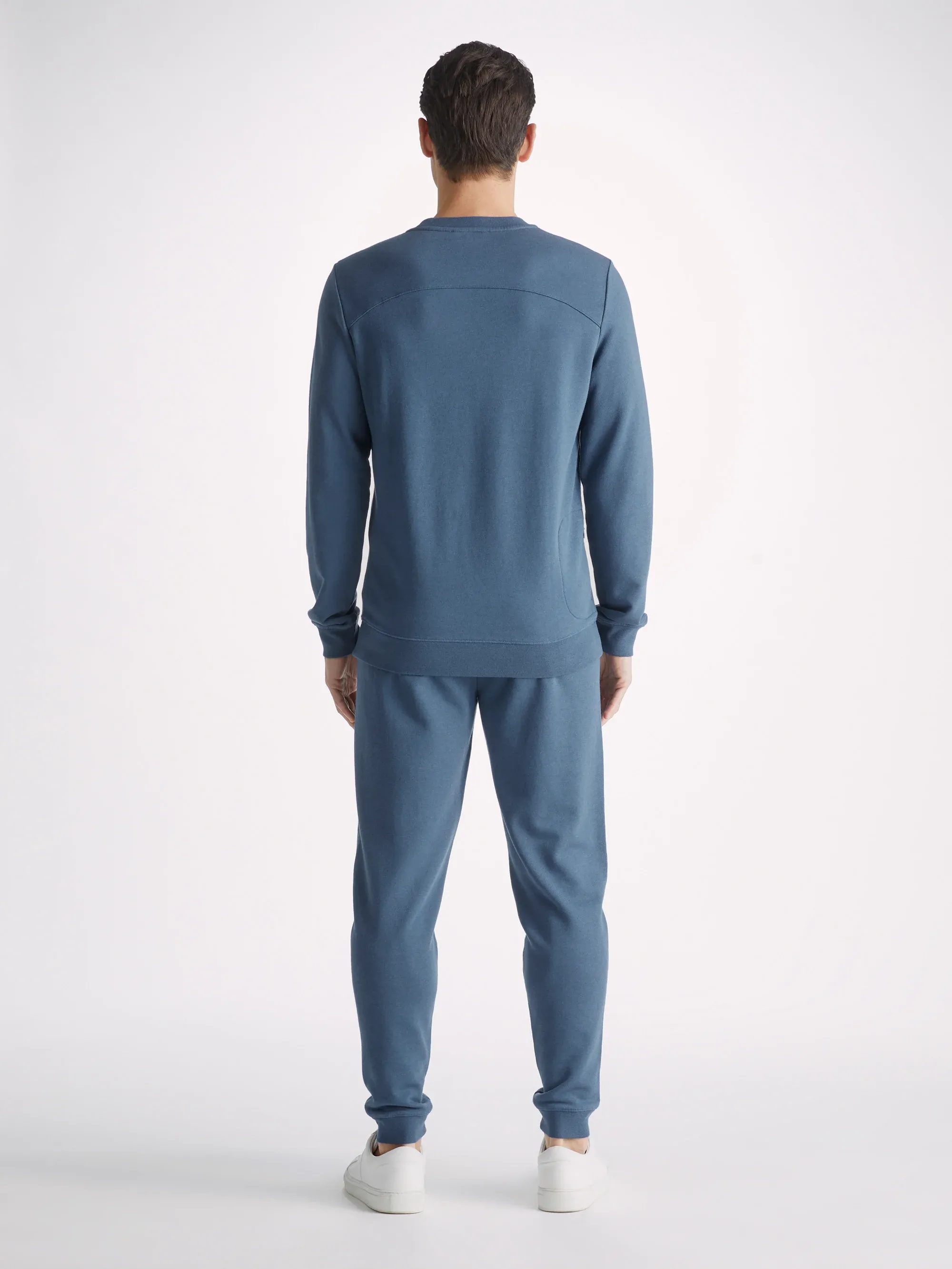 Men's Sweatshirt and Sweatpants Quinn Cotton Modal Denim sold by Derek Rose product image thumbnail 2