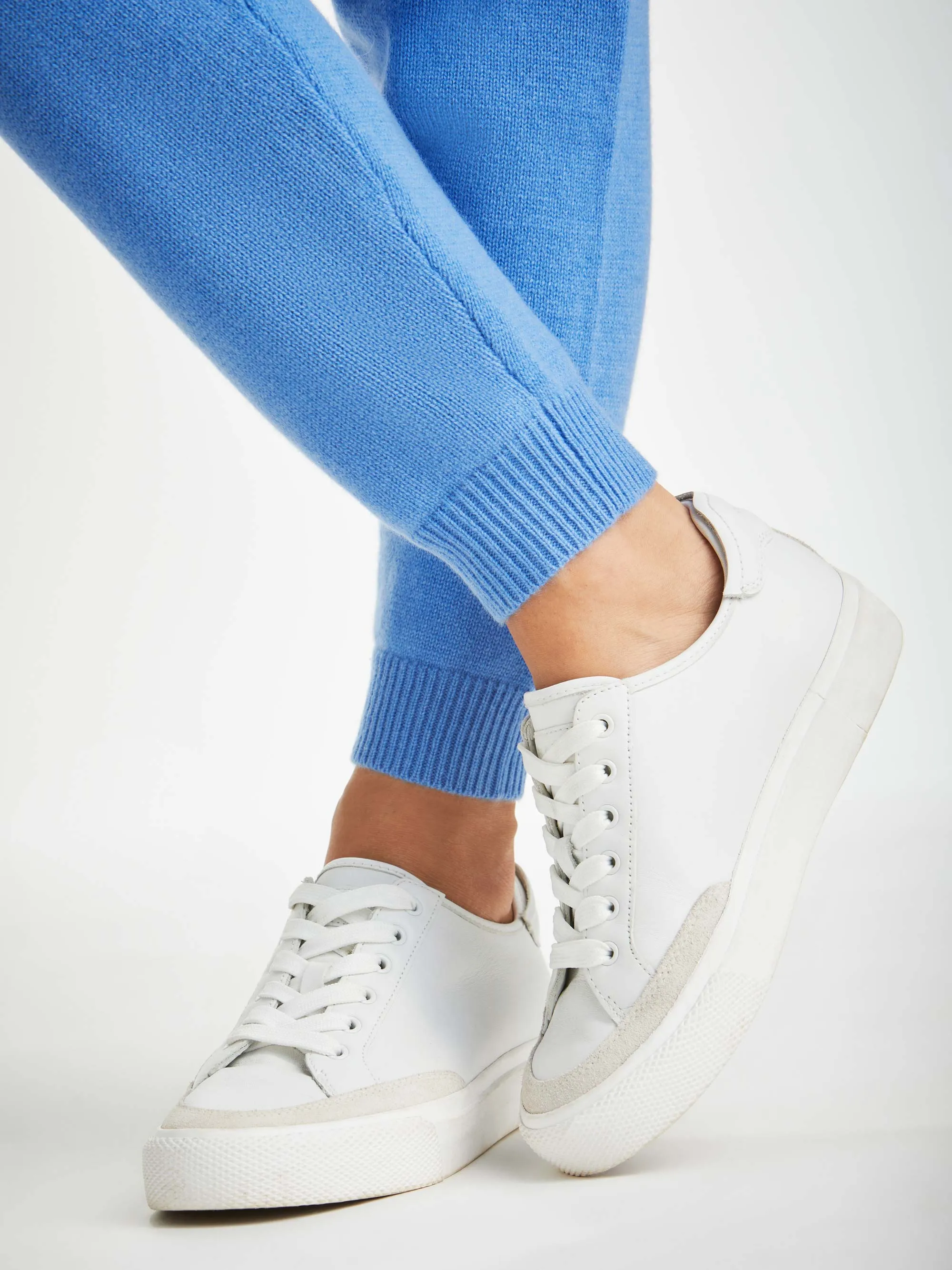 Women's Sweatshirt and Track Pants Daphne Cashmere Cornflower sold by Derek Rose product image thumbnail 5