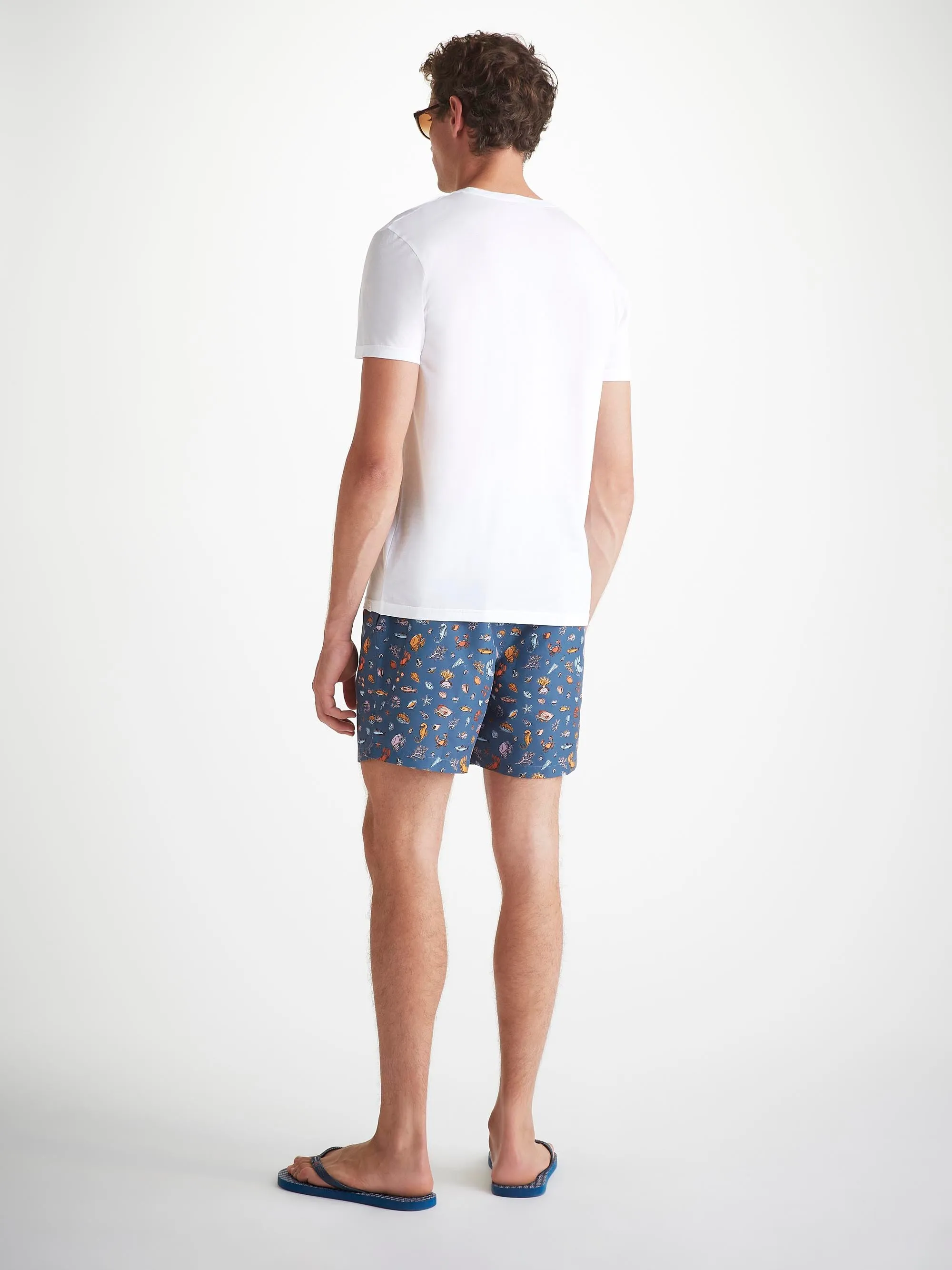 Men's T-Shirt Ripley 23 Pima Cotton White sold by Derek Rose product image thumbnail 4