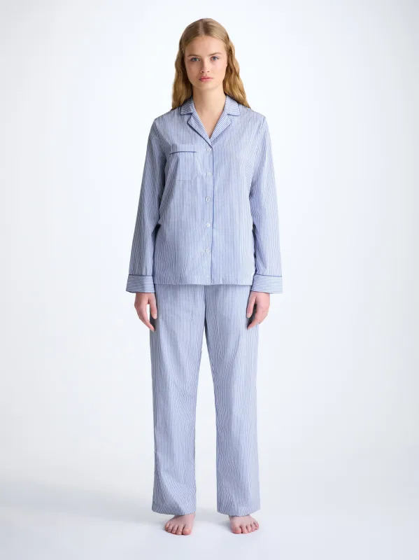 Women's Pajamas James Cotton Blue sold by Derek Rose
