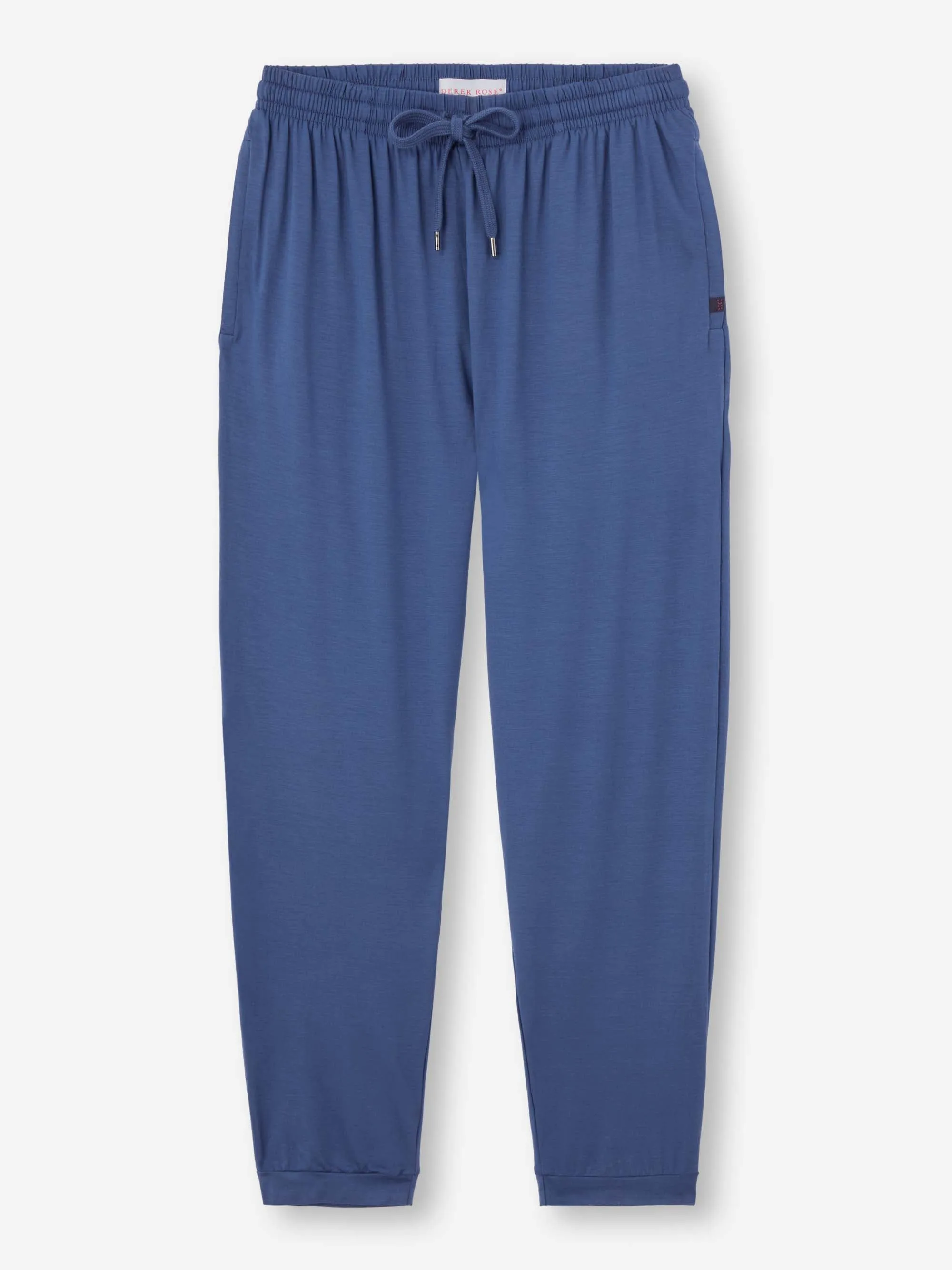 Men's Track Pants Basel Micro Modal Stretch Sapphire sold by Derek Rose product image thumbnail 2