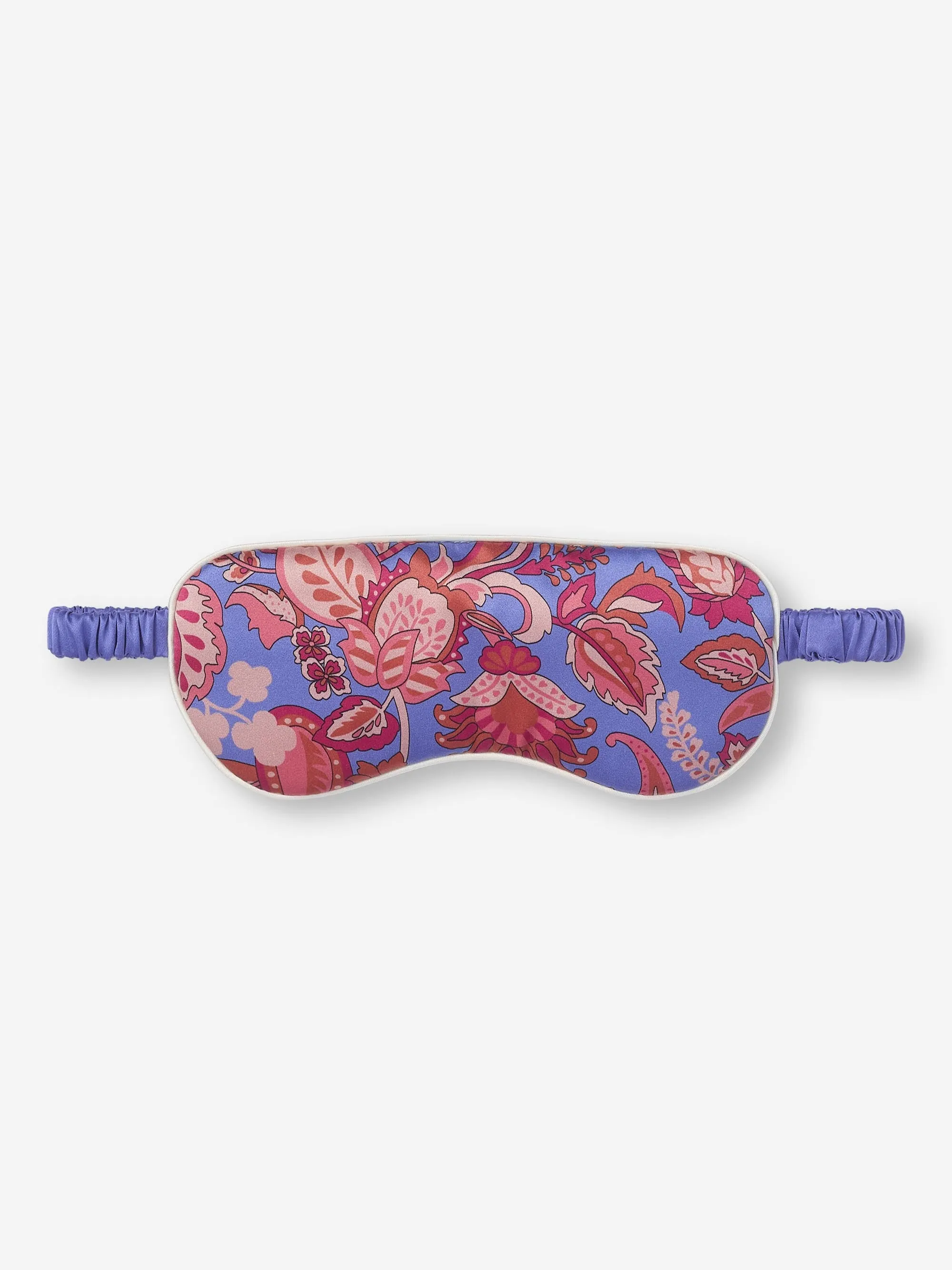 Eye Mask Silk Satin Amethyst Jungle Paisley Pattern sold by Derek Rose product image thumbnail 2