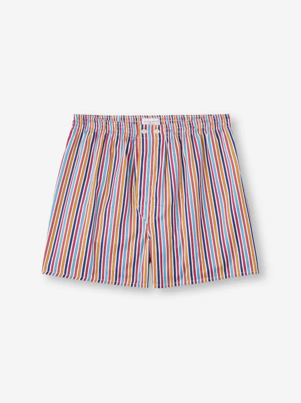 Men's Classic Fit Boxers Wellington 59 Cotton Multi sold by Derek Rose