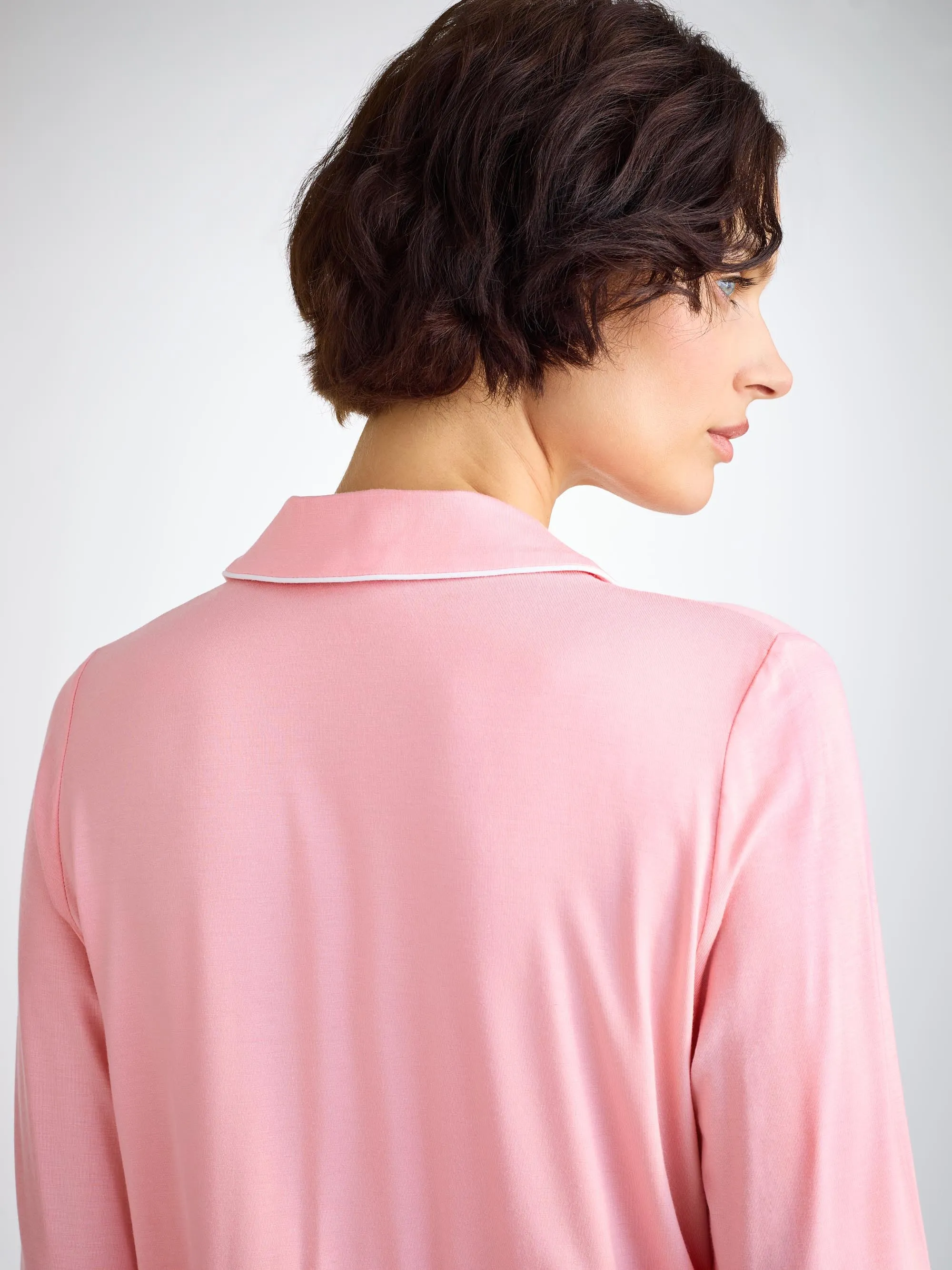 Women's Pajamas Lara Micro Modal Stretch Ballet Pink sold by Derek Rose product image thumbnail 5