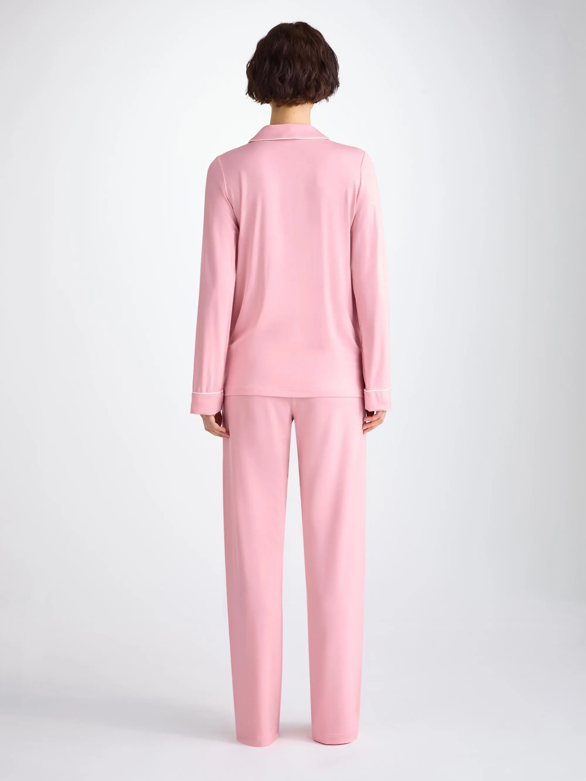Women's Pajamas Lara Micro Modal Stretch Ballet Pink sold by Derek Rose product image thumbnail 4