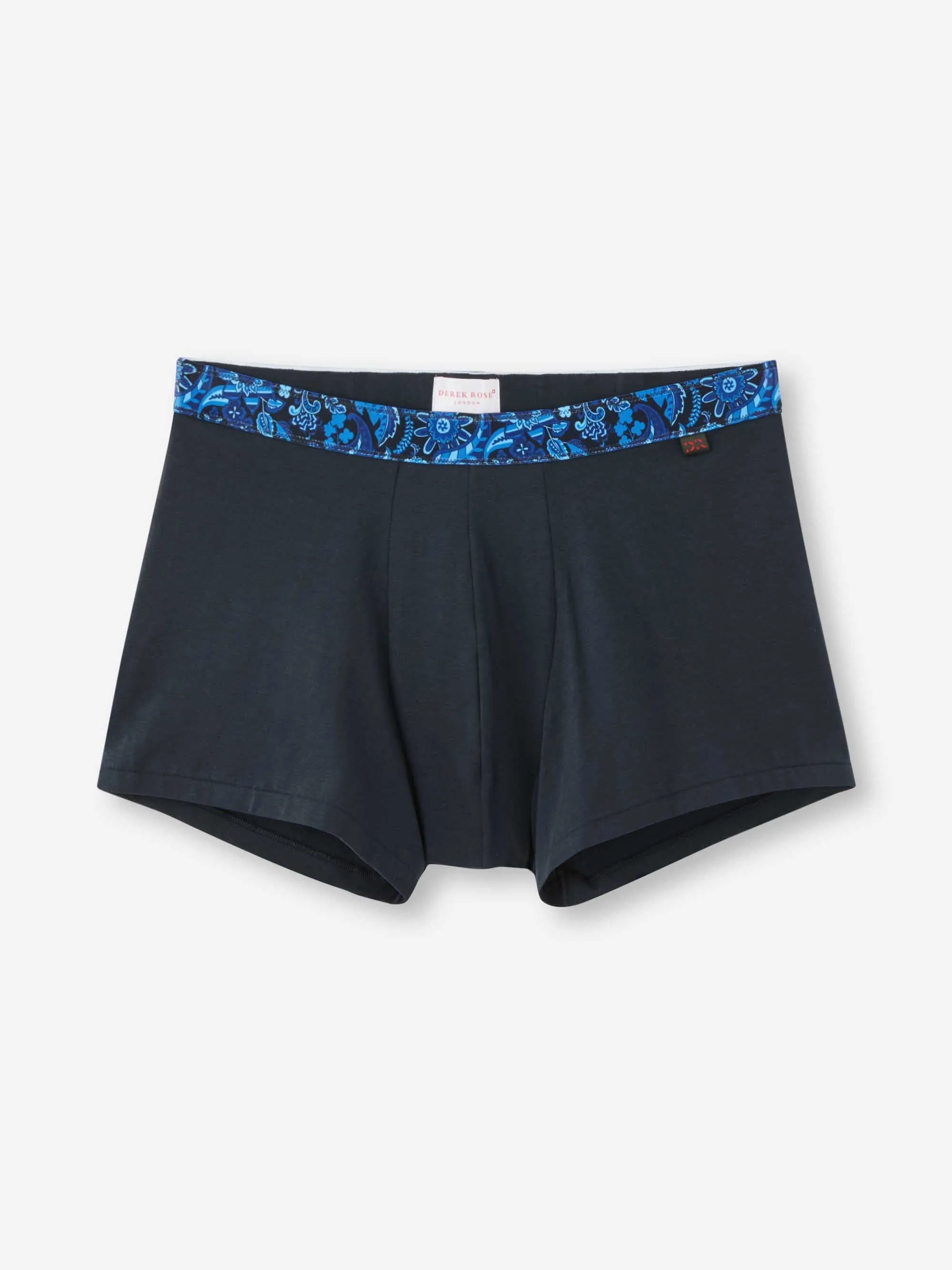 Men's Boxer Briefs Band 66 Pima Cotton Stretch Navy sold by Derek Rose