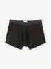 Men's Boxer Briefs Band 65 Pima Cotton Stretch Black sold by Derek Rose