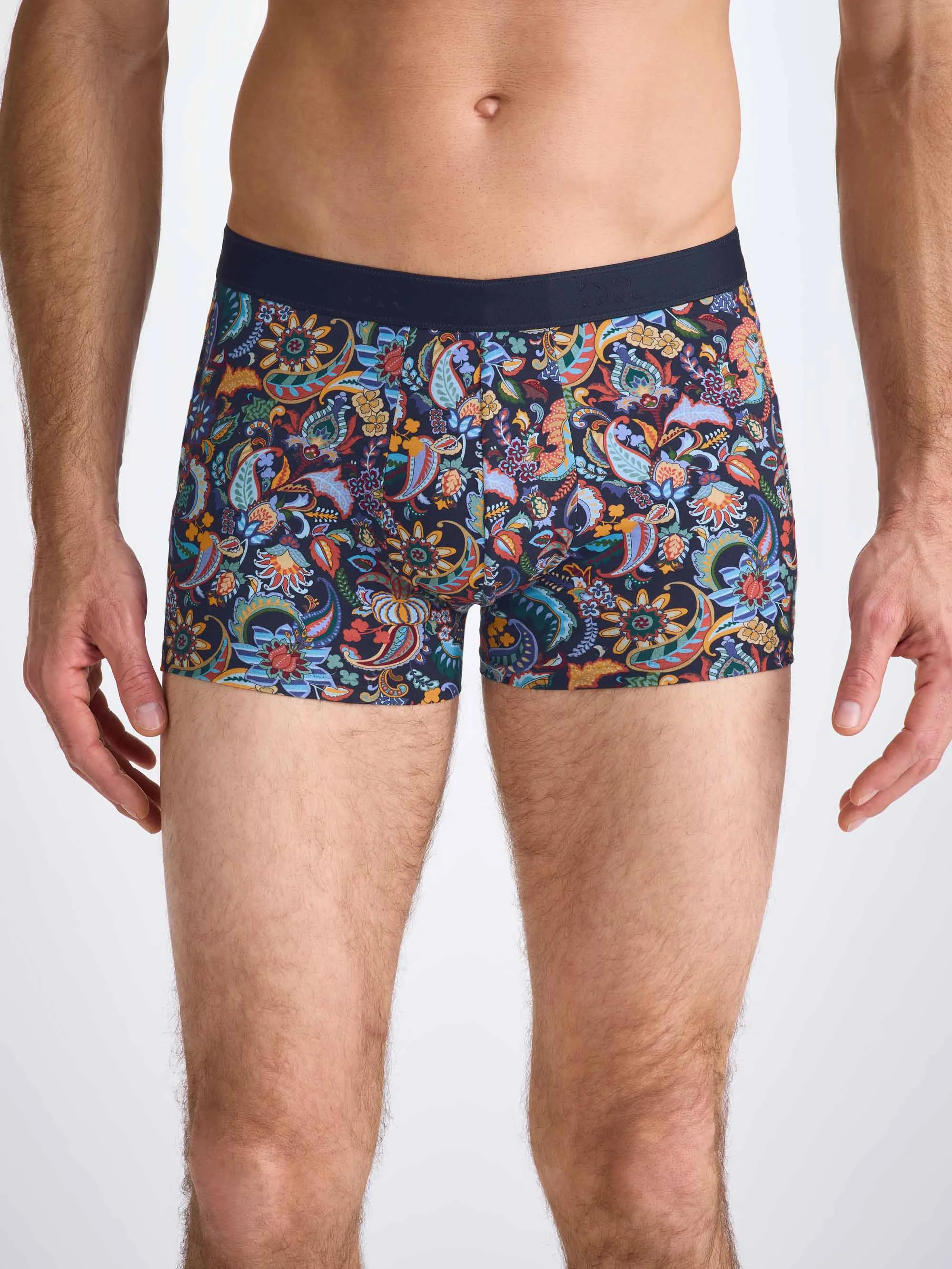 Men's Boxer Briefs Cotton Multi Jungle Paisley sold by Derek Rose product image thumbnail 3