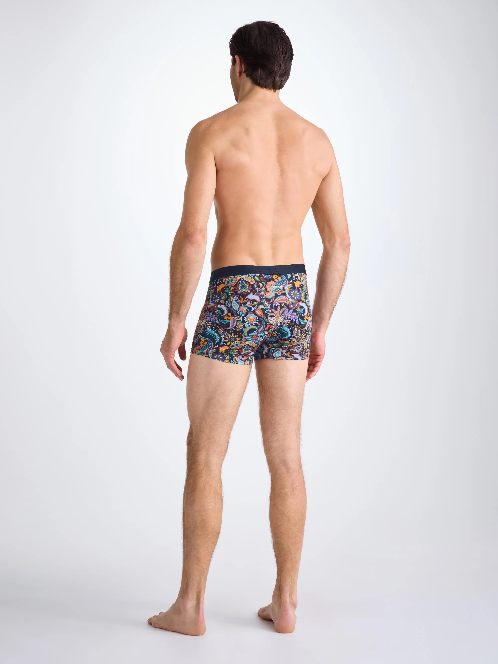Men's Boxer Briefs Cotton Multi Jungle Paisley sold by Derek Rose product image thumbnail 5