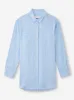 Women's Shirt Sicily Linen Sky Blue sold by Derek Rose