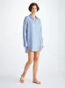 Women's Shirt Sicily Linen Sky Blue sold by Derek Rose