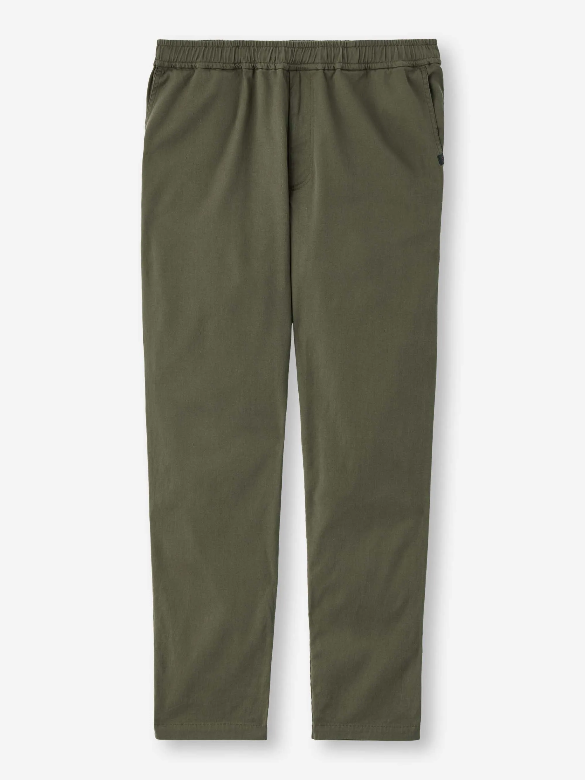 Men's Pants Harris Lyocell Cotton Khaki sold by Derek Rose