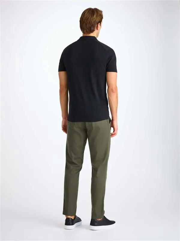 Men's Pants Harris Lyocell Cotton Khaki sold by Derek Rose product image thumbnail 4