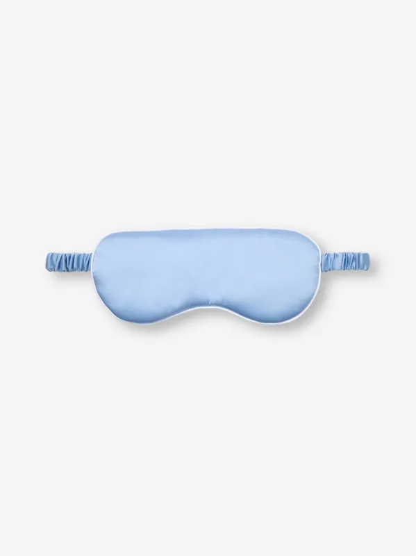 Silk Eye Mask Bailey Cloud Blue sold by Derek Rose