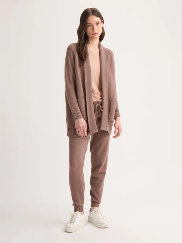 Women's Cardigan Nina Cashmere Rosewood sold by Derek Rose
