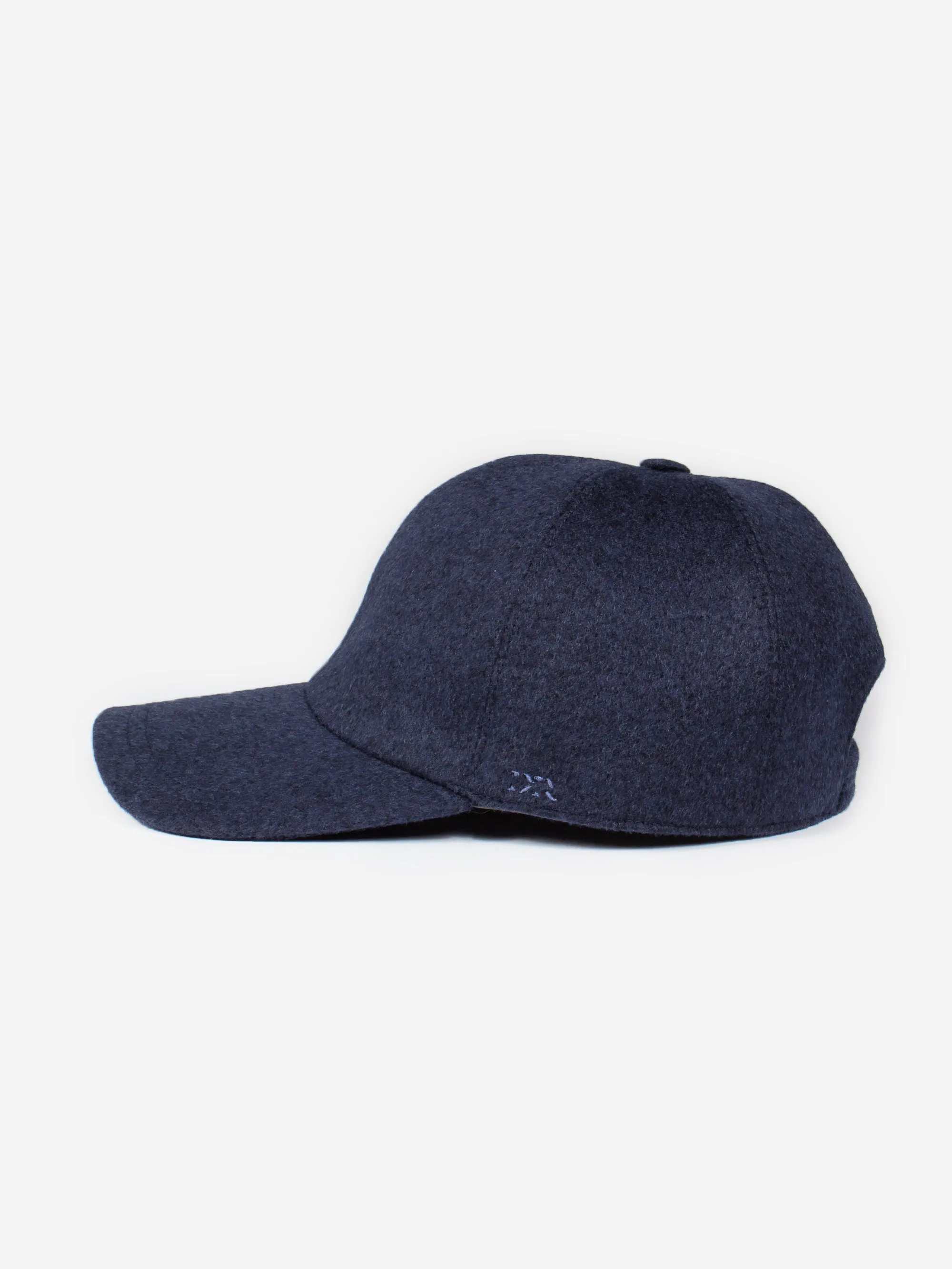 Cashmere Cap Duke Navy Blue sold by Derek Rose product image thumbnail 2