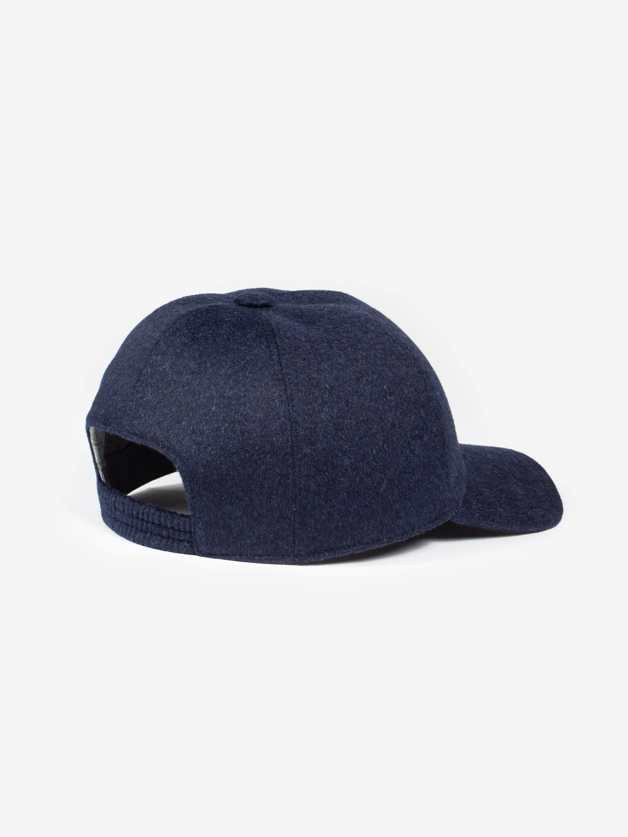 Cashmere Cap Duke Navy Blue sold by Derek Rose product image thumbnail 3