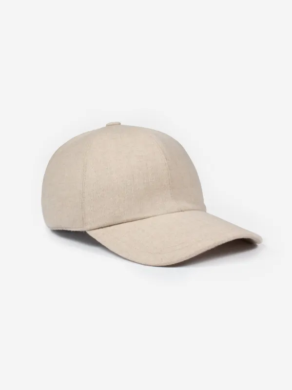 Cashmere Cap Duke Beige made by Derek Rose