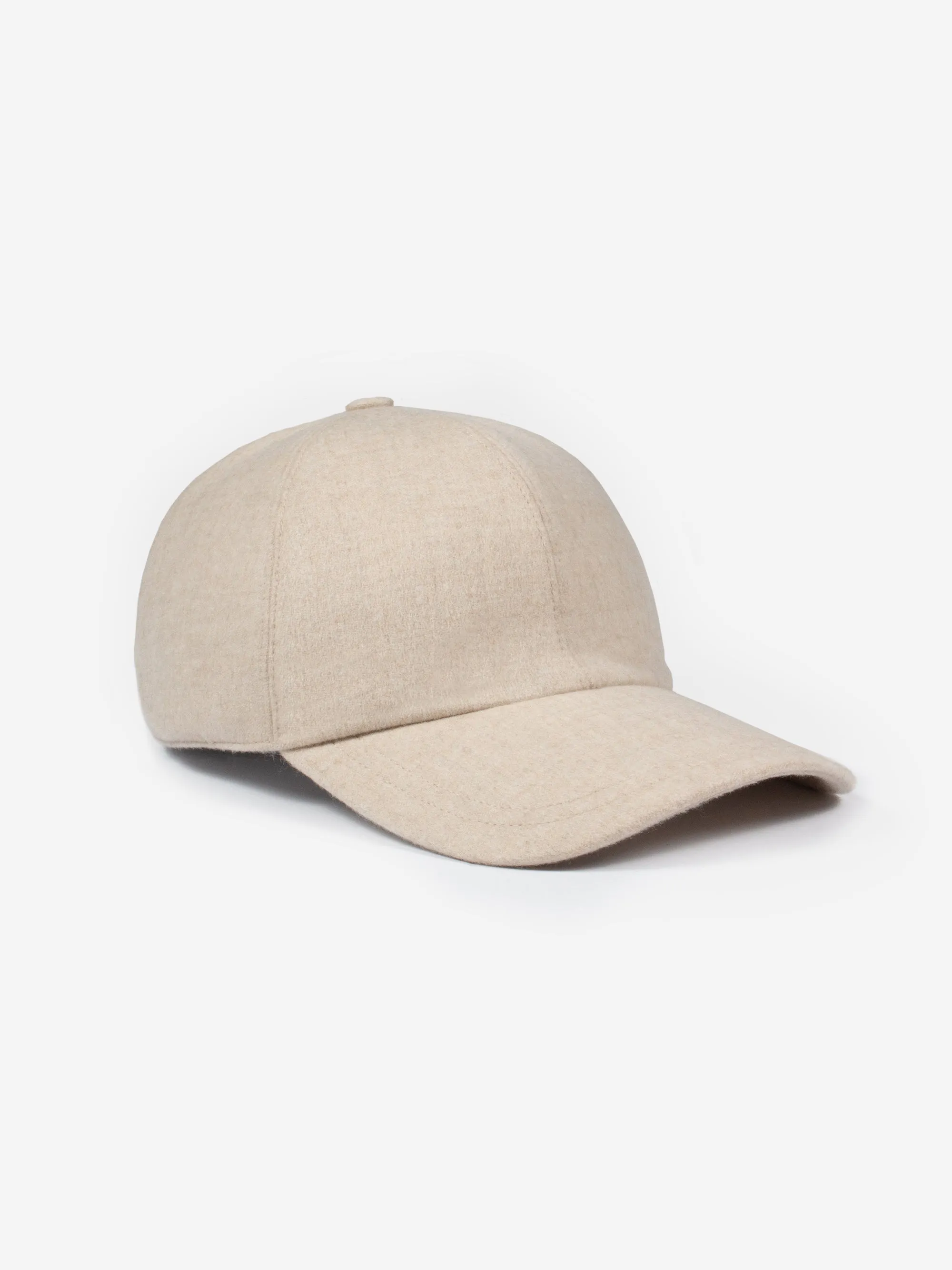 Cashmere Cap Duke Beige sold by Derek Rose