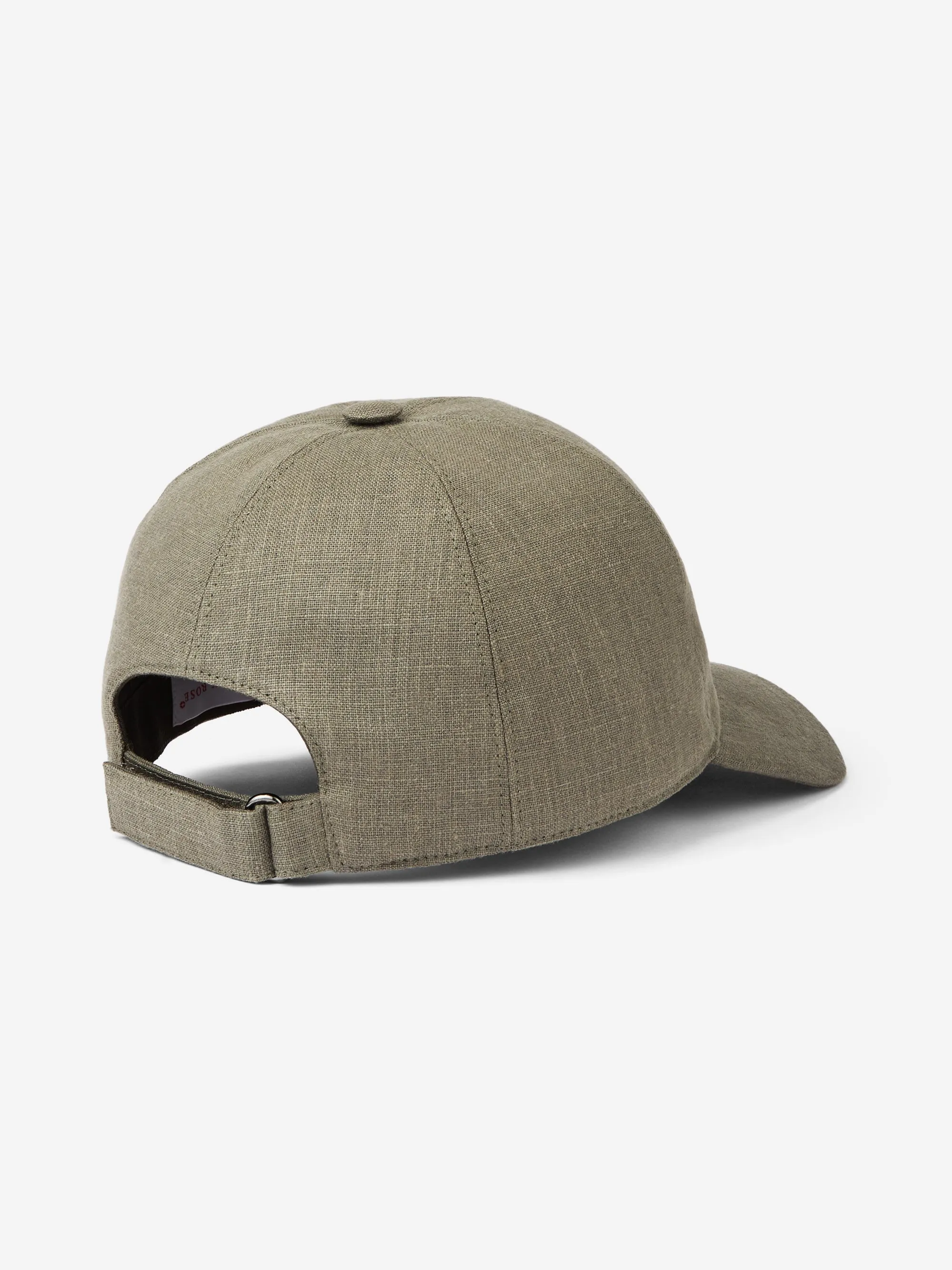 Linen Cap Vienna Khaki sold by Derek Rose product image thumbnail 2