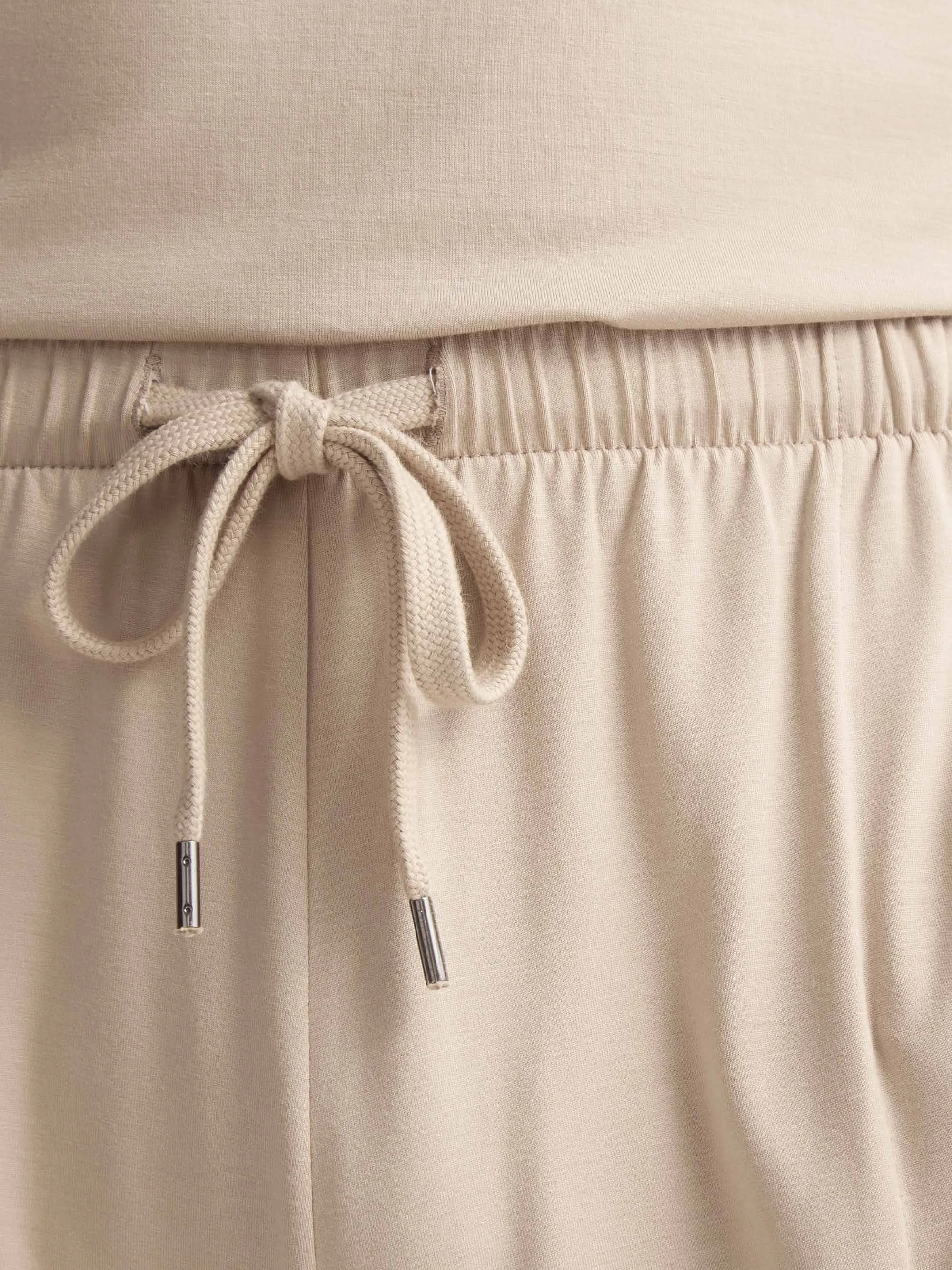 Men's Lounge Shorts Basel Micro Modal Stretch Light Stone sold by Derek Rose product image thumbnail 5