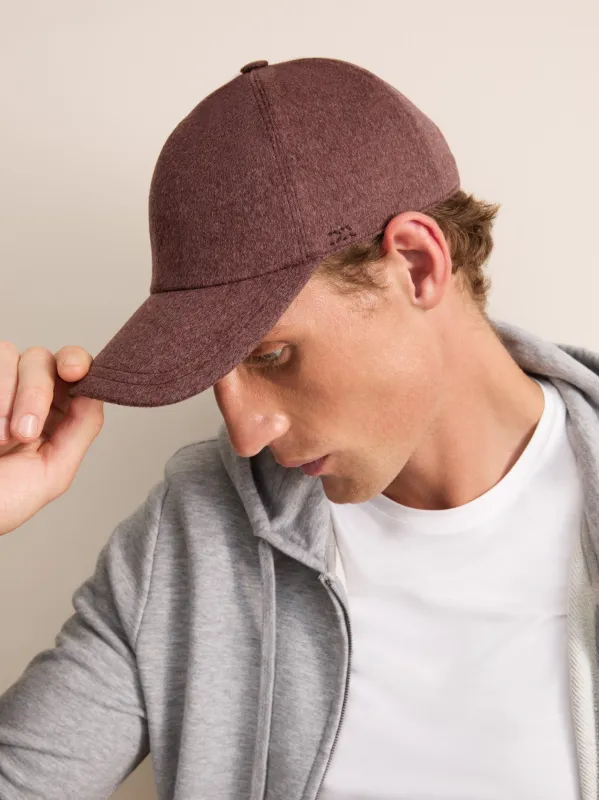 Duke Cashmere Cap Pink made by Derek Rose