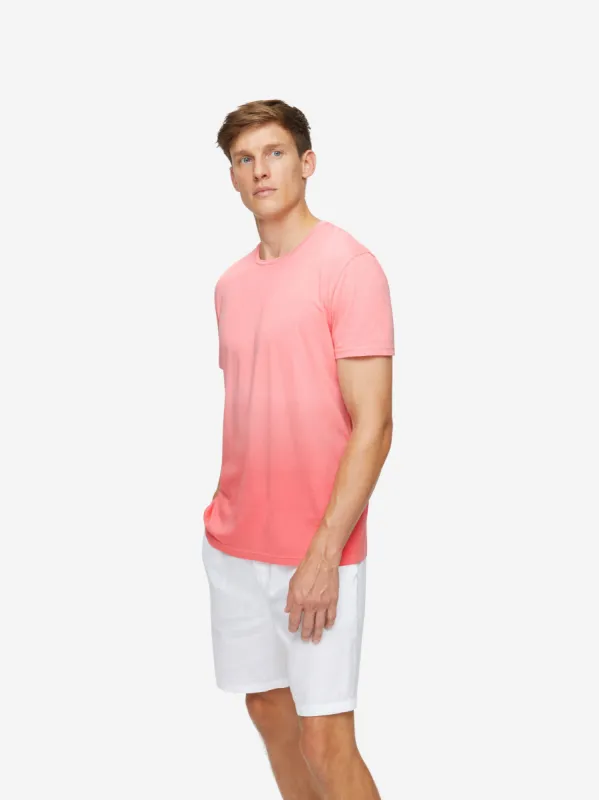 Men's T-Shirt Rufus 3 Pima Cotton Peach sold by Derek Rose