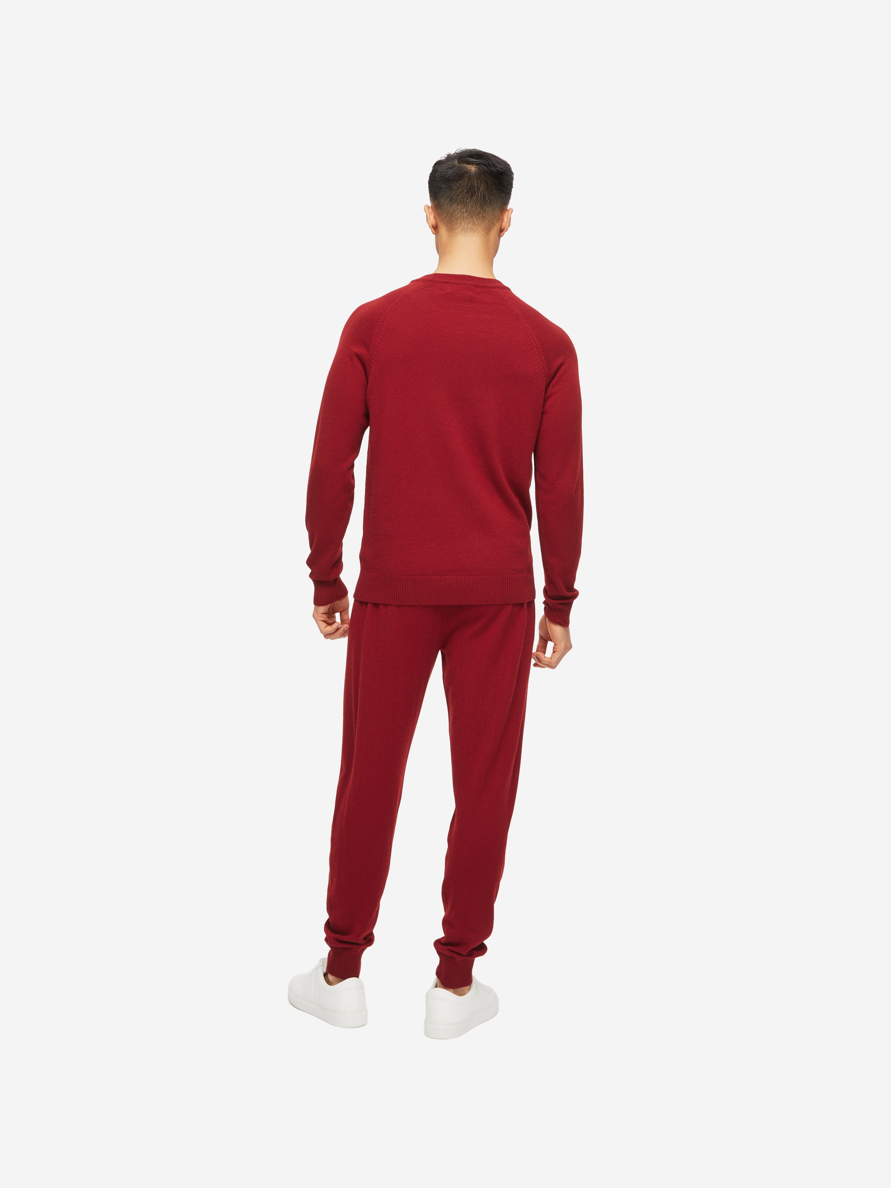 Men's Track Pants Finley Cashmere Ruby sold by Derek Rose product image thumbnail 5