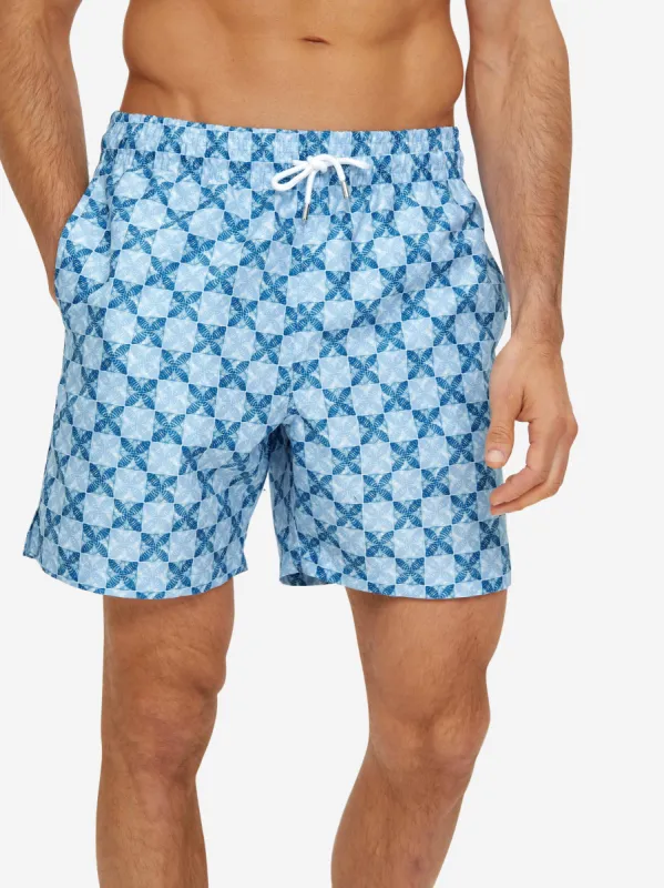 Men's Swim Shorts Tropez 11 Blue sold by Derek Rose