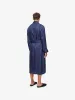 Men's Robe Woburn 8 Silk Satin Navy sold by Derek Rose