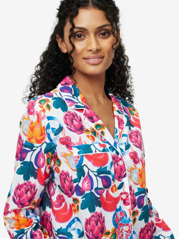 Women's Pyjamas Ledbury 50 Cotton Batiste White sold by Derek Rose