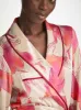 Women's Long Dressing Gown Brindisi 96 Silk Satin Cream sold by Derek Rose