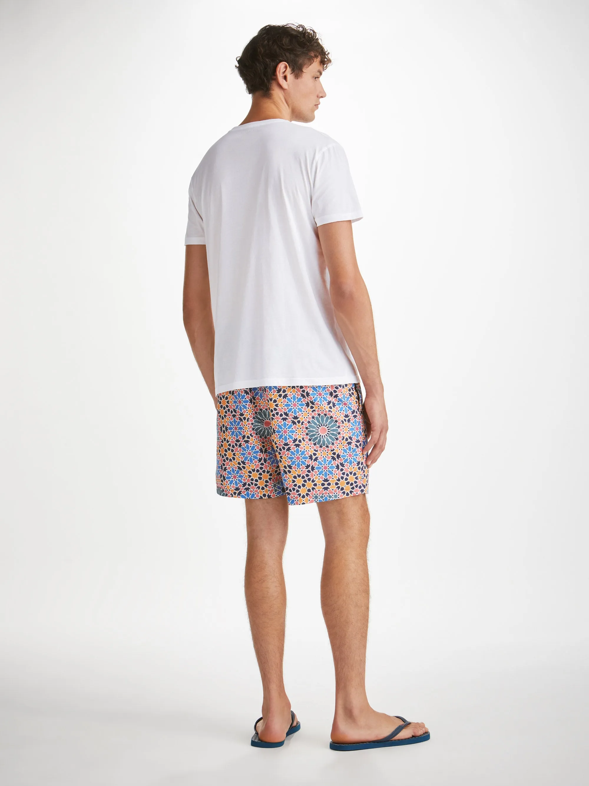 Men's T-Shirt Ripley 17 Pima Cotton White sold by Derek Rose product image thumbnail 4