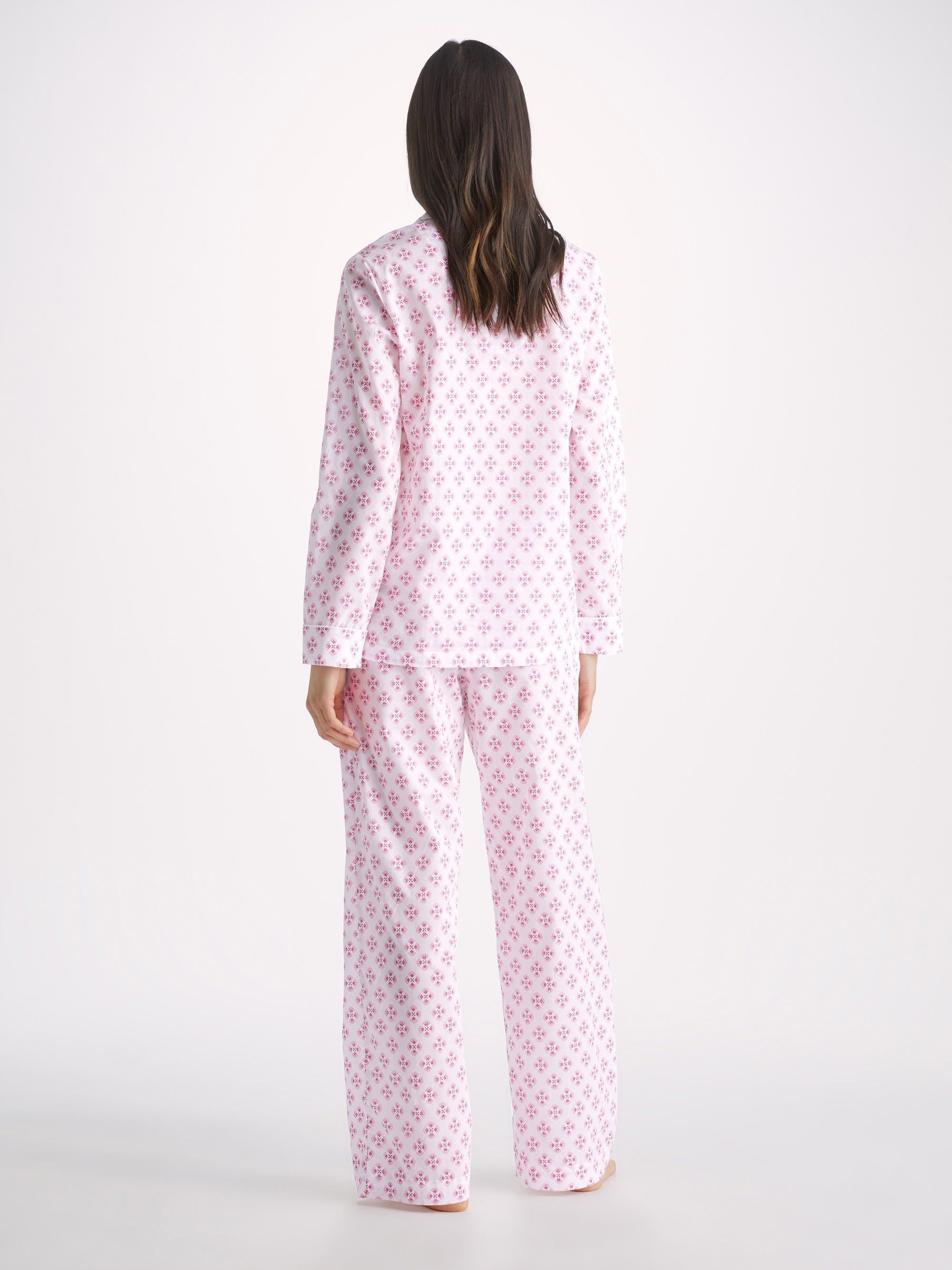 Women's Pyjamas Ledbury 62 Cotton Batiste White sold by Derek Rose product image thumbnail 4
