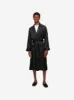 Men's Robe Woburn 8 Silk Satin Black sold by Derek Rose