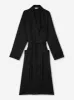 Men's Robe Woburn 8 Silk Satin Black sold by Derek Rose