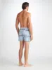 Men's Classic Fit Boxers Barker 38 Cotton Blue sold by Derek Rose